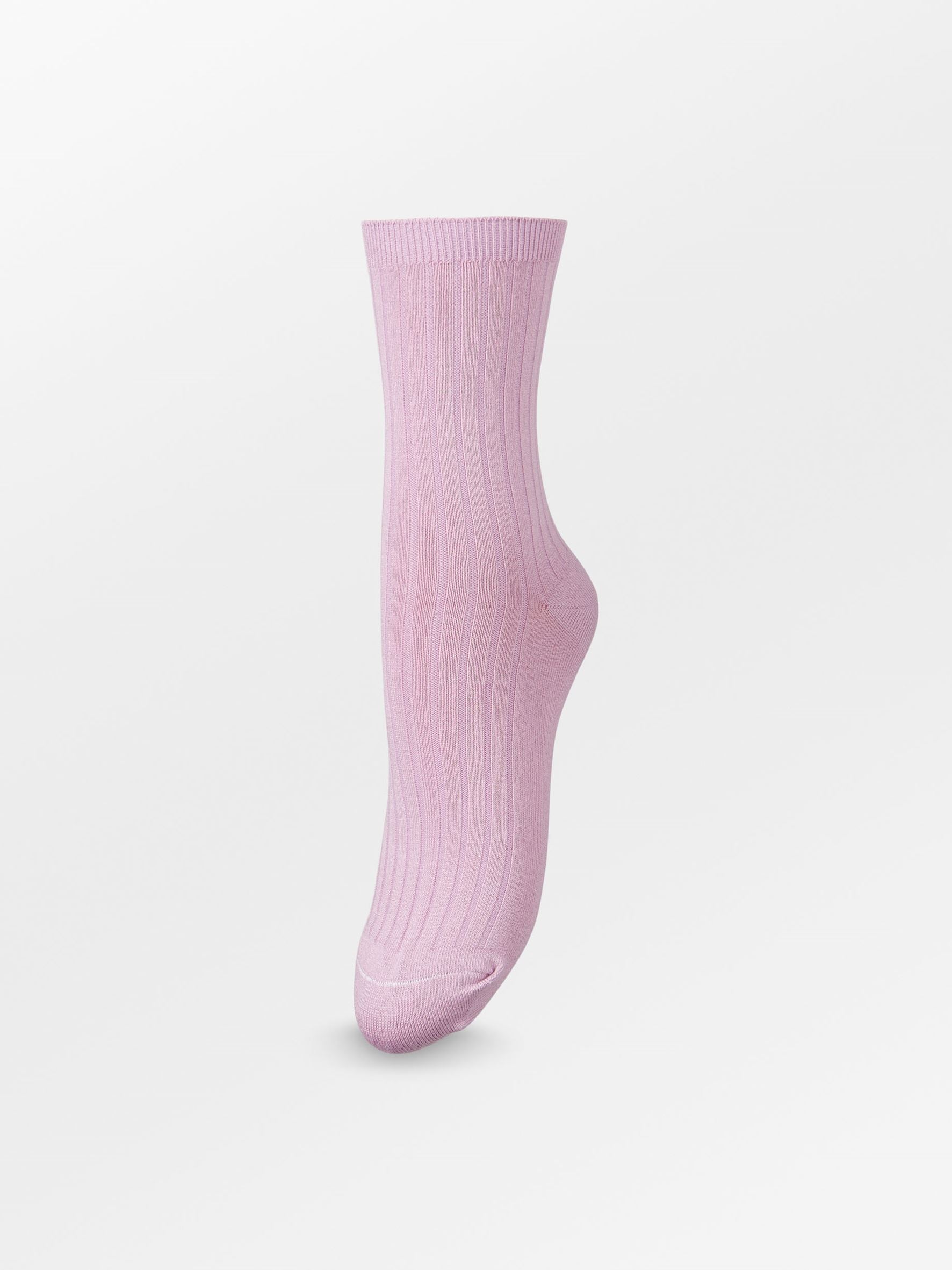 Becksöndergaard, Elva Solid Sock - Mauve Mist, socks, archive, archive, sale, sale, socks