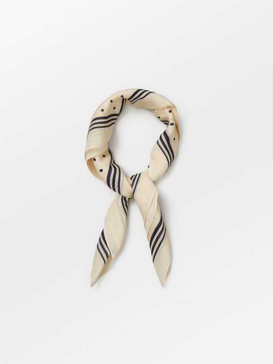 Becksöndergaard, Devi Cotta Scarf - Birch White, scarves, scarves